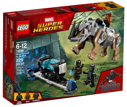 LEGO 76099 Marvel Rhino Face-Off by the Mine | 229 PCS | Retired
