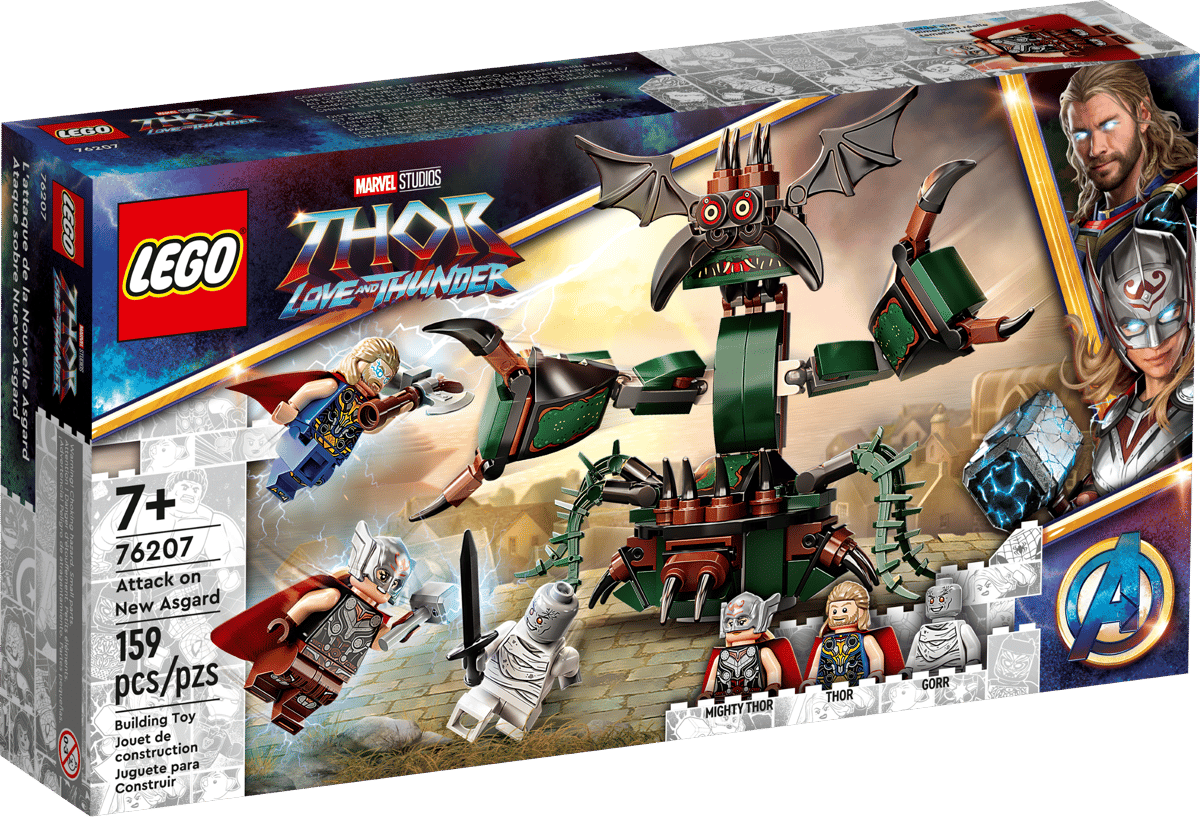 LEGO 76207 Marvel Attack on New Asgard | 159 PCS | Retired