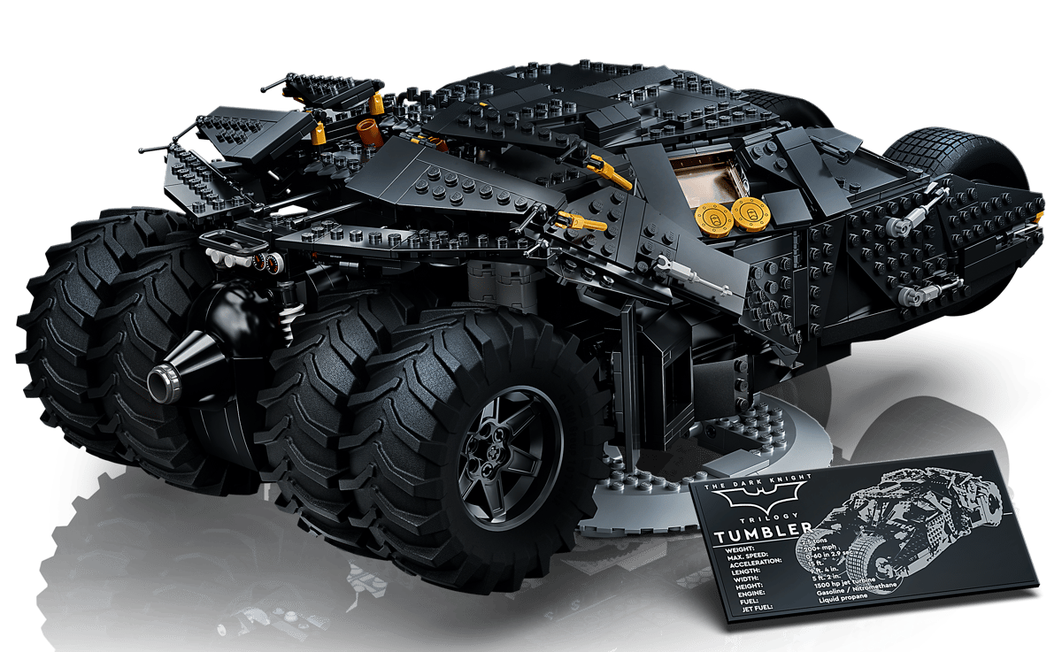 76240 T83663 Batmobile Tumbler | 2049 PCS