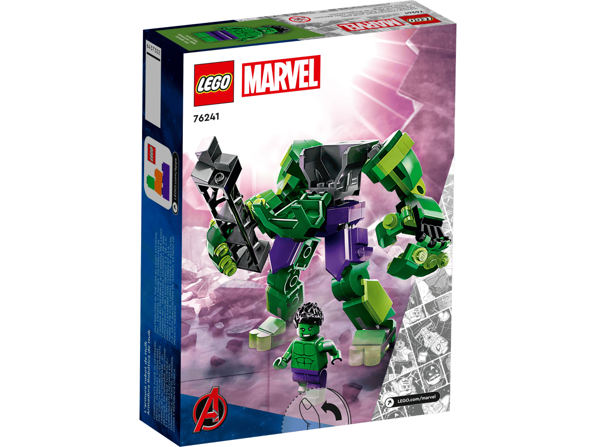 LEGO 76241 Marvel Hulk Mech Armor | 138 PCS | Retired