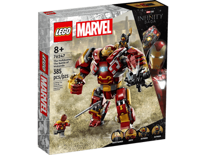LEGO 76247 Marvel The Hulkbuster: The Battle of Wakanda | 385 PCS | Retired