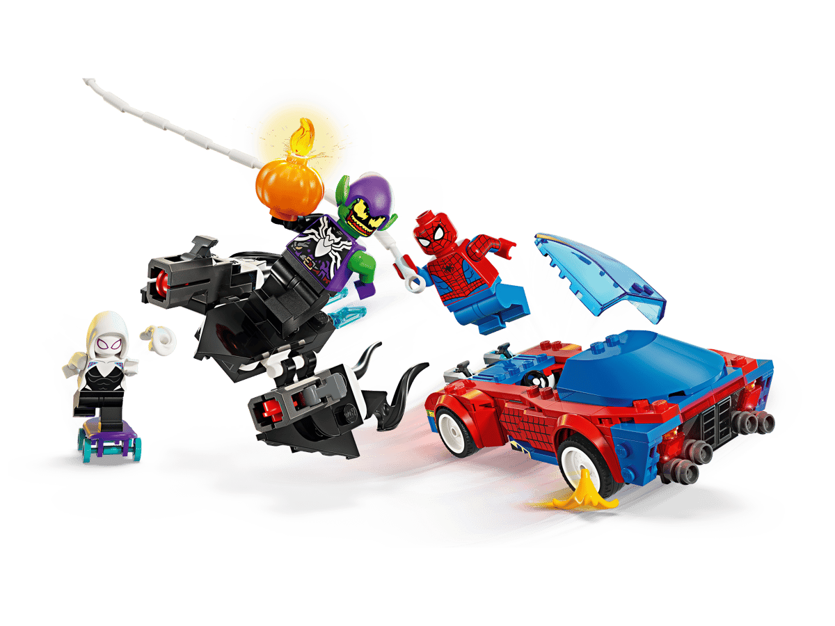 LEGO 76279 Marvel Spider-Man Race Car & Venom Green Goblin | 227 PCS | Retired