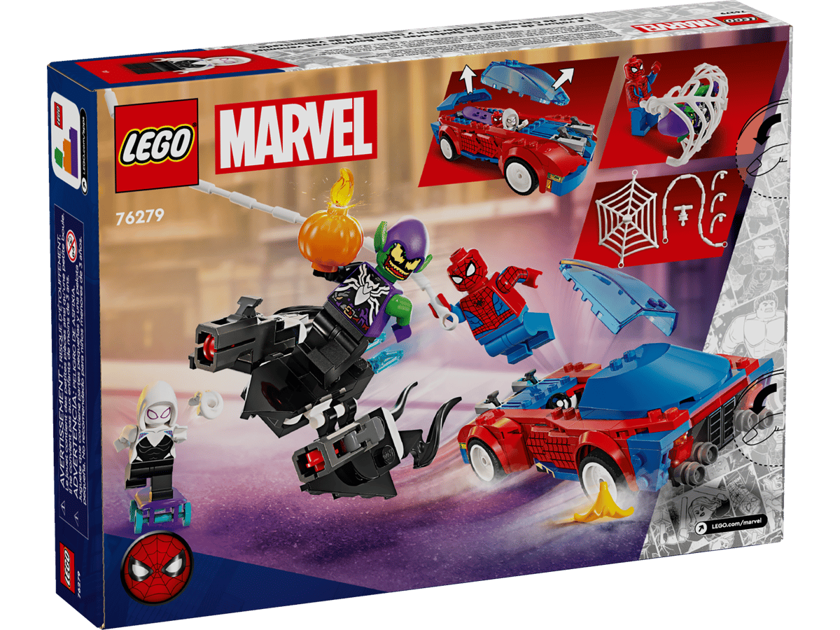 LEGO 76279 Marvel Spider-Man Race Car & Venom Green Goblin | 227 PCS | Retired