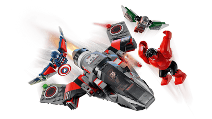 LEGO 76292 Marvel Captain America vs. Red Hulk Battle | 223 PCS | Retired