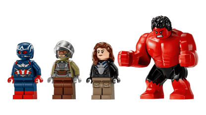 LEGO 76292 Marvel Captain America vs. Red Hulk Battle | 223 PCS | Retired