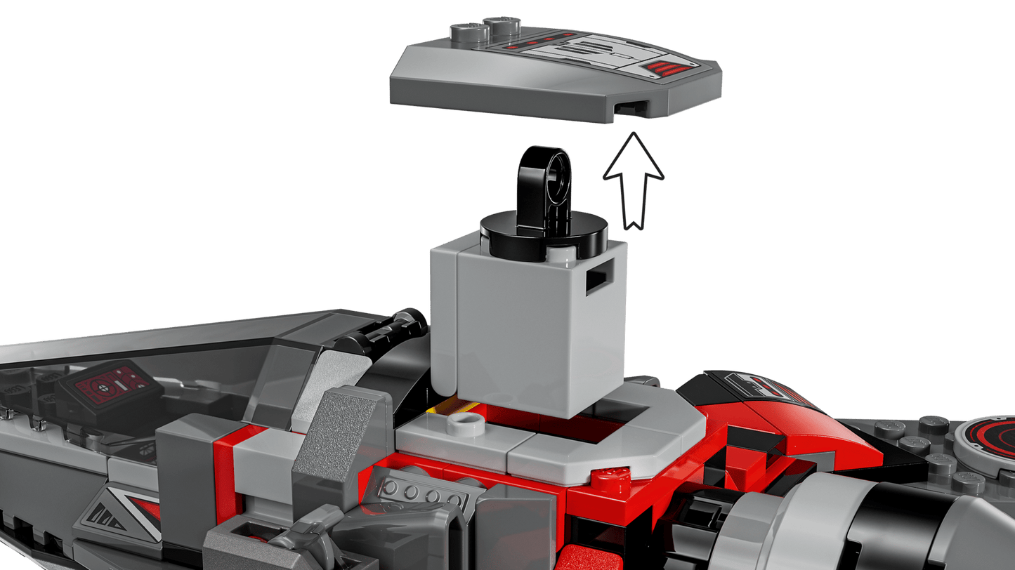 LEGO 76292 Marvel Captain America vs. Red Hulk Battle | 223 PCS | Retired
