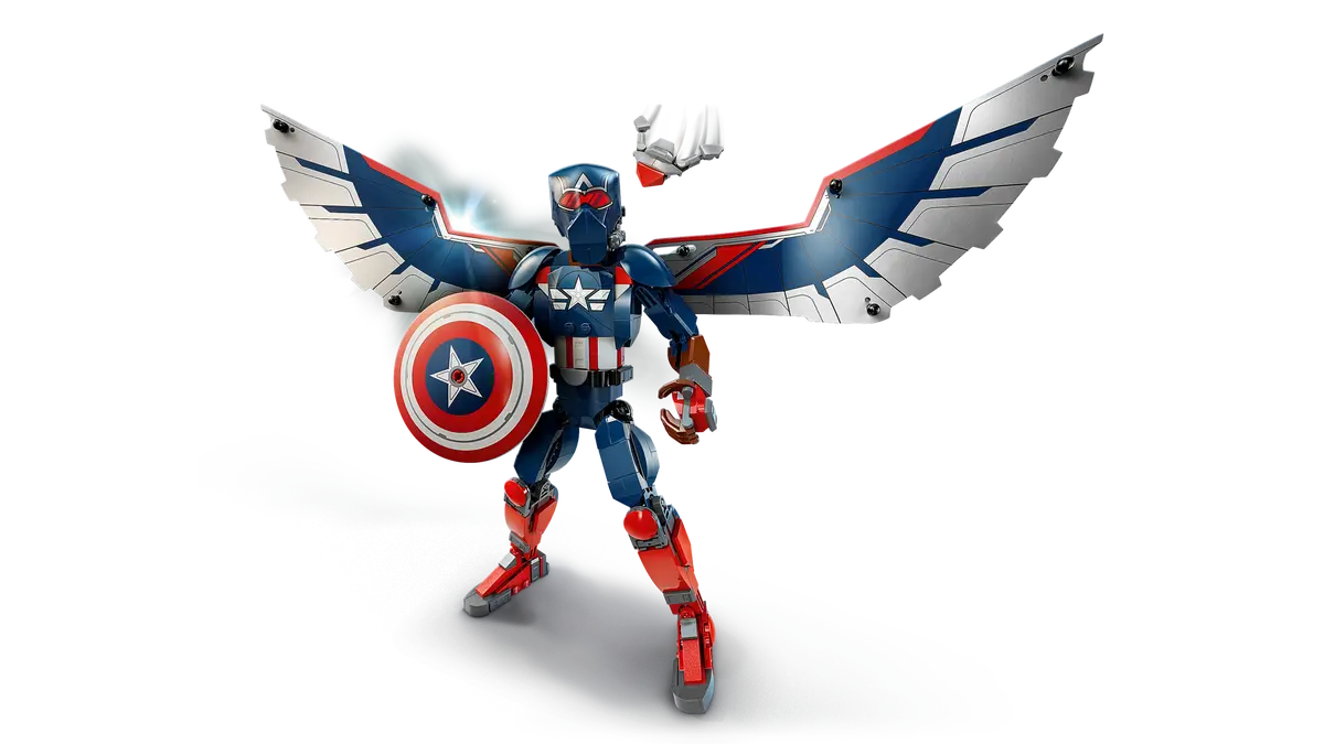 LEGO 76296 Marvel New Captain America Construction Figure | 359 PCS (Retired)