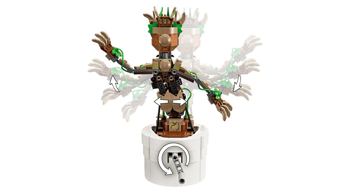 LEGO 76297 Marvel Dancing Groot | 459 PCS | Retired