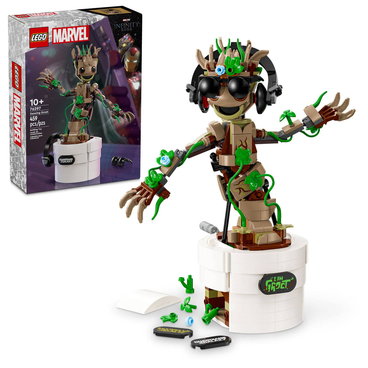 LEGO 76297 Marvel Dancing Groot | 459 PCS | Retired