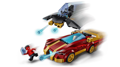 LEGO 76310 Marvel Iron Man Car & Black Panther vs. Red Hulk | 295 PCS | Retired