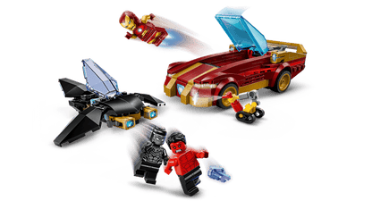 LEGO 76310 Marvel Iron Man Car & Black Panther vs. Red Hulk | 295 PCS | Retired