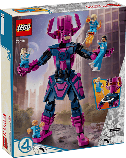LEGO 76316 Marvel Fantastic Four vs. Galactus Construction Figure | 427 PCS