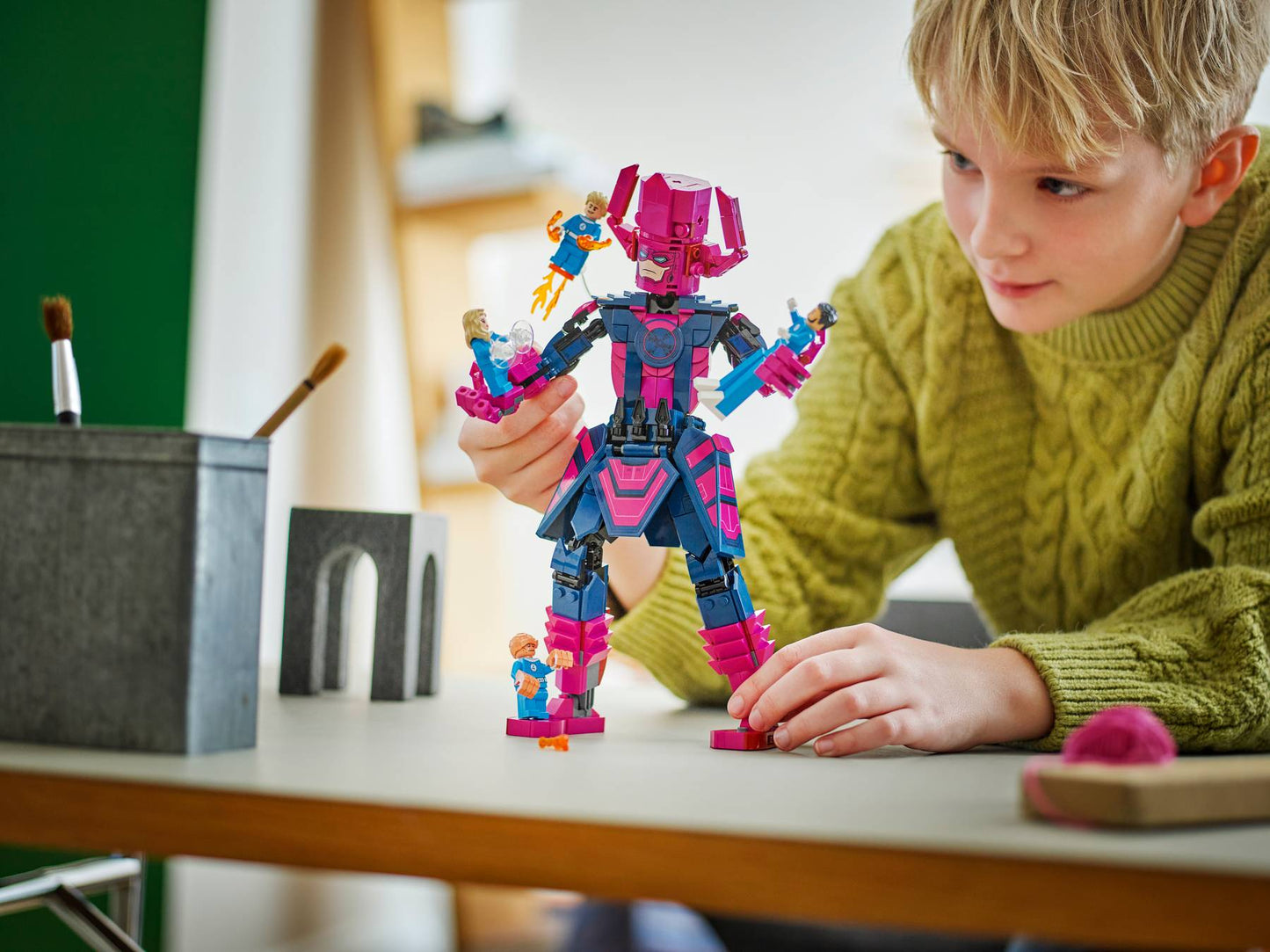 LEGO 76316 Marvel Fantastic Four vs. Galactus Construction Figure | 427 PCS