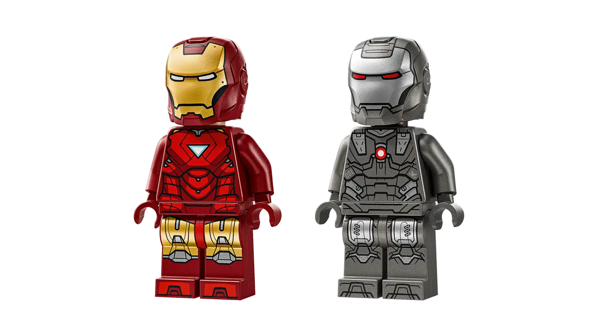LEGO 76320 Marvel Iron Man & War Machine vs. Hammer Drones | 204 PCS