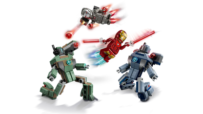 LEGO 76320 Marvel Iron Man & War Machine vs. Hammer Drones | 204 PCS