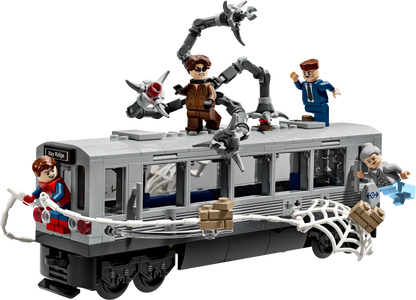 LEGO 76321 Marvel Spider-Man vs. Doc Ock Subway Train Scene | 393 PCS