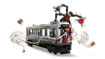 LEGO 76321 Marvel Spider-Man vs. Doc Ock Subway Train Scene | 393 PCS