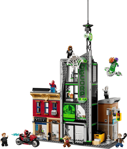 LEGO 76324 Marvel Spider-Man vs. Oscorp | 808 PCS | Retired