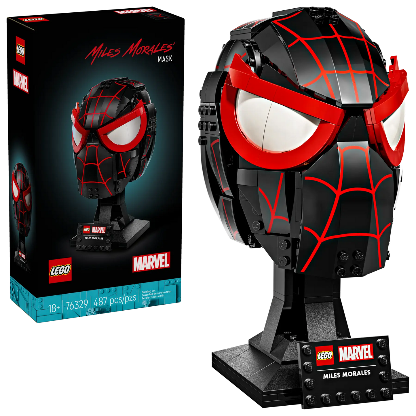 LEGO 76329 Marvel Miles Morales' Mask | 487 PCS