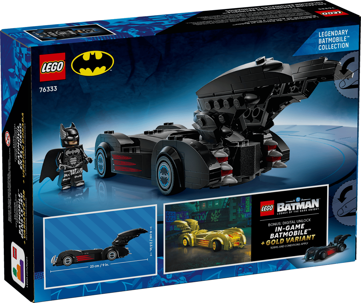 LEGO 76333 Batman & Robin™ Batmobile™ | 272 PCS