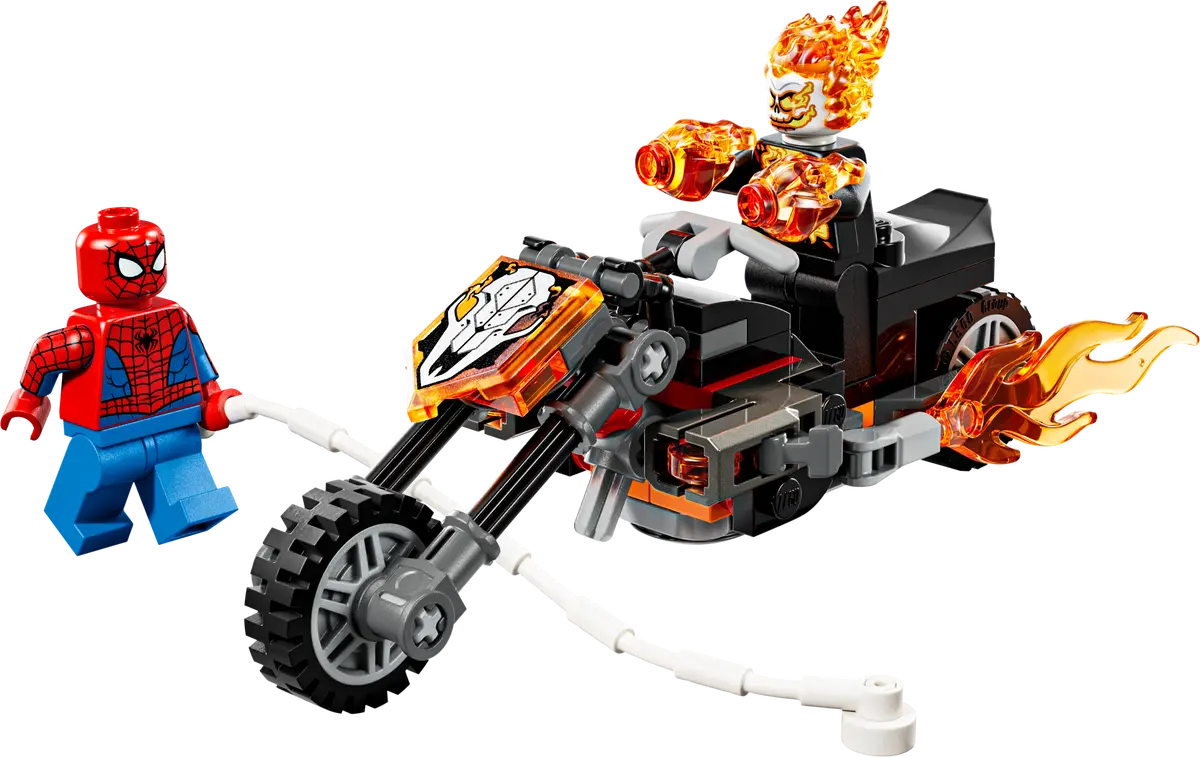 LEGO 76335 Marvel Spider-Man vs. Ghost Rider Motorcycle | 72 PCS