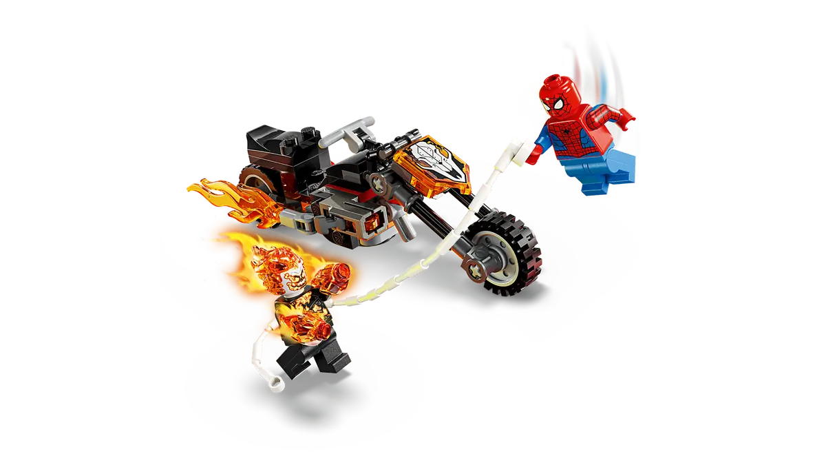 LEGO 76335 Marvel Spider-Man vs. Ghost Rider Motorcycle | 72 PCS
