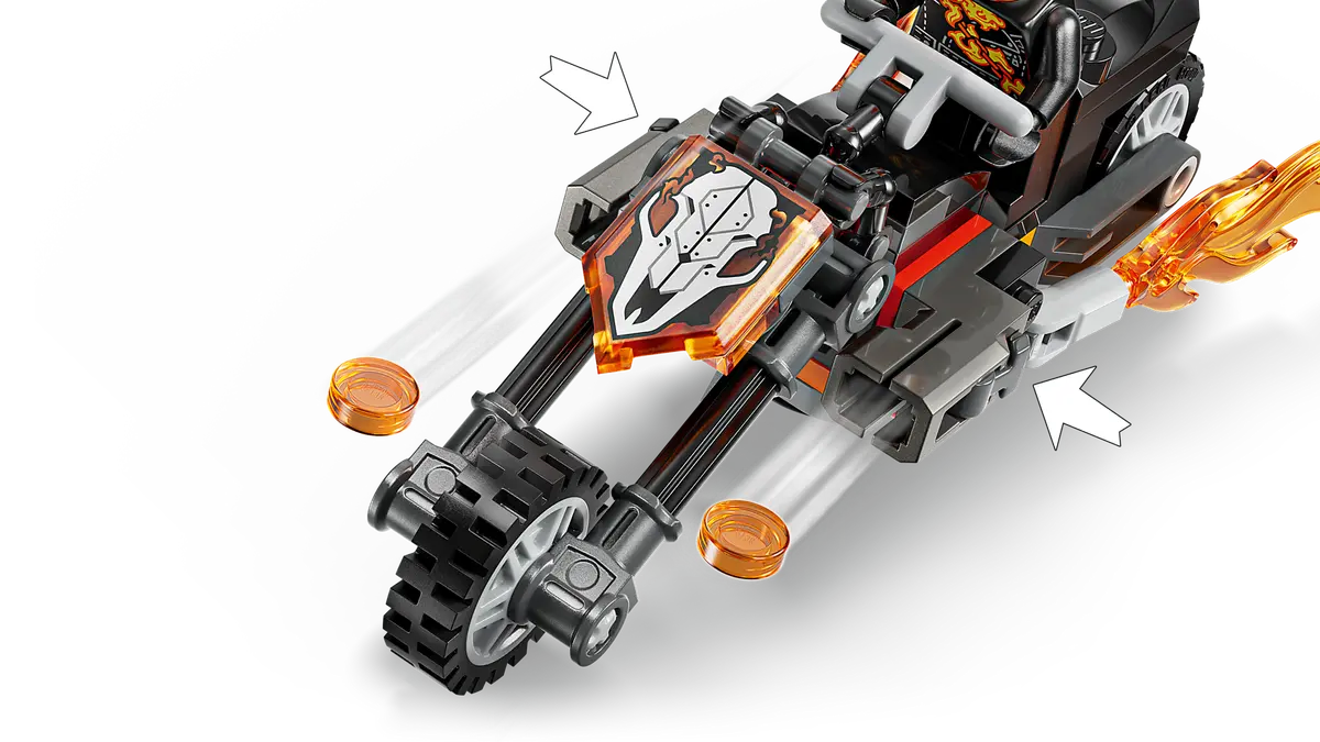 LEGO 76335 Marvel Spider-Man vs. Ghost Rider Motorcycle | 72 PCS
