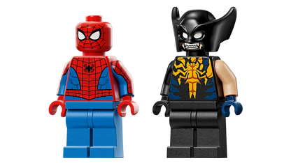 LEGO 76336 Marvel Spider-Man Car vs. Venomized Wolverine | 134 PCS