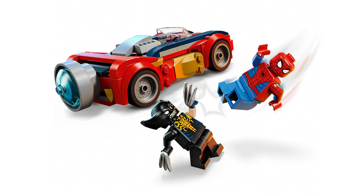 LEGO 76336 Marvel Spider-Man Car vs. Venomized Wolverine | 134 PCS