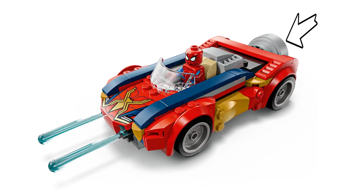 LEGO 76336 Marvel Spider-Man Car vs. Venomized Wolverine | 134 PCS