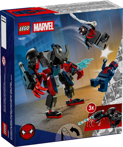 LEGO 76337 Marvel Miles Morales Mech vs. Spider-Man 2099 | 135 PCS