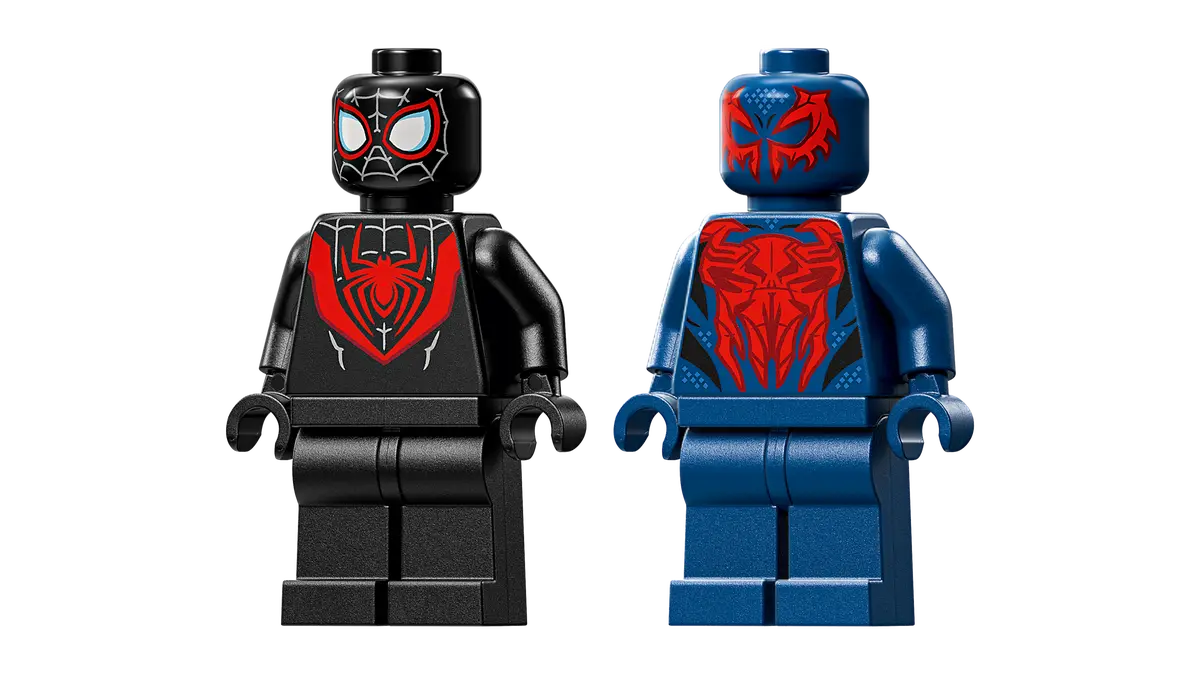LEGO 76337 Marvel Miles Morales Mech vs. Spider-Man 2099 | 135 PCS