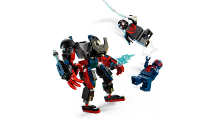LEGO 76337 Marvel Miles Morales Mech vs. Spider-Man 2099 | 135 PCS