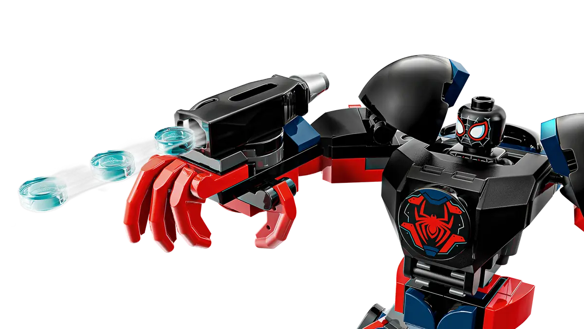 LEGO 76337 Marvel Miles Morales Mech vs. Spider-Man 2099 | 135 PCS