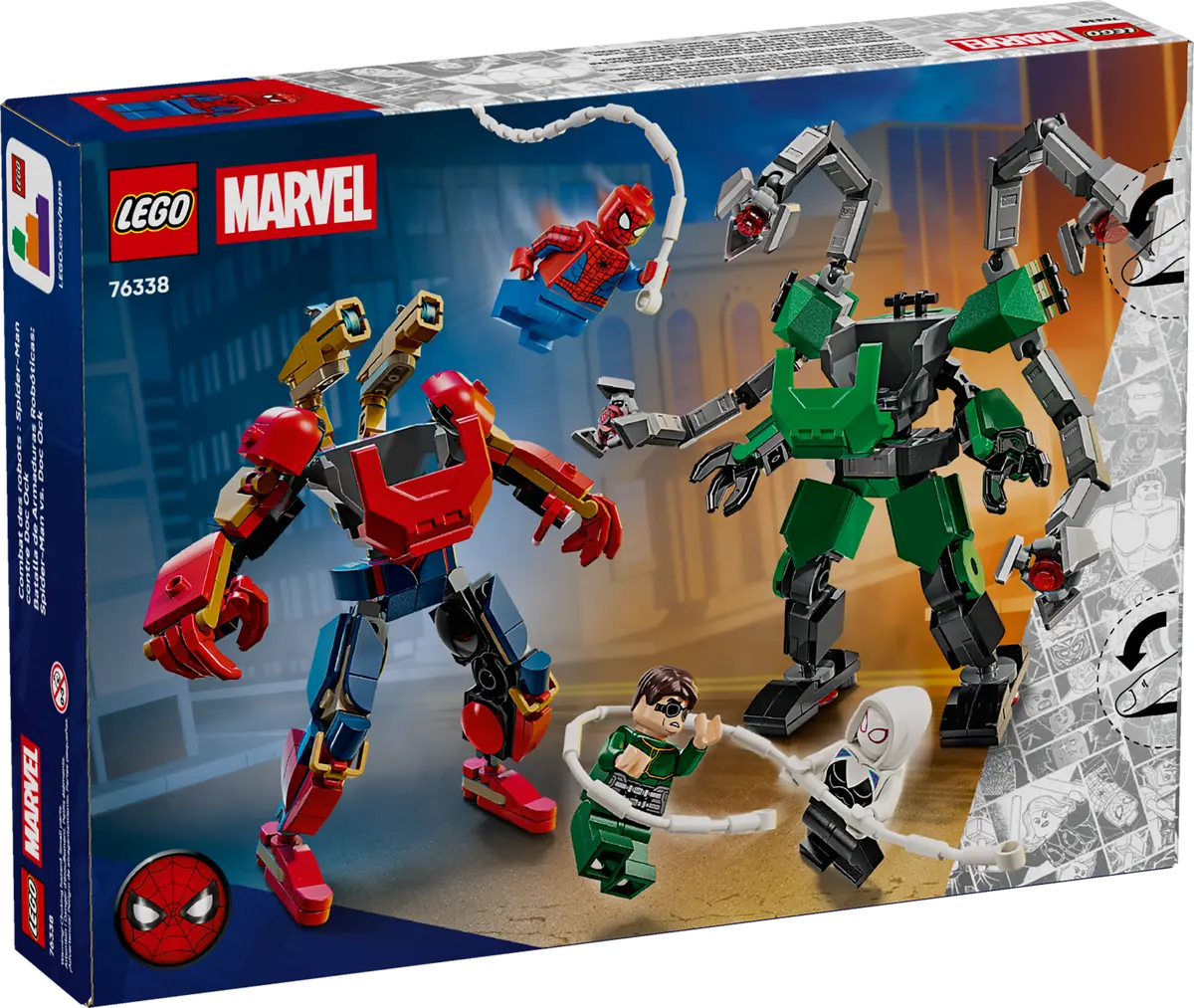 LEGO 76338 Marvel Mech Battle: Spider-Man vs. Doc Ock | 315 PCS
