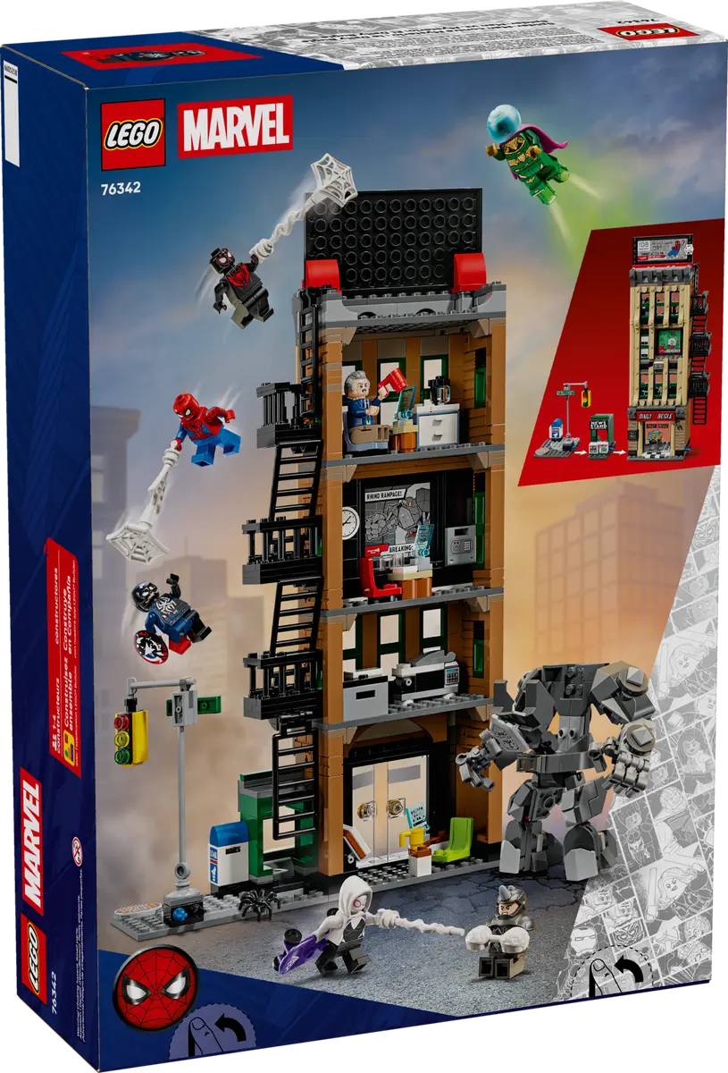 LEGO 76342 Marvel Spider-Man vs. Mysterio: The Daily Bugle | 781 PCS