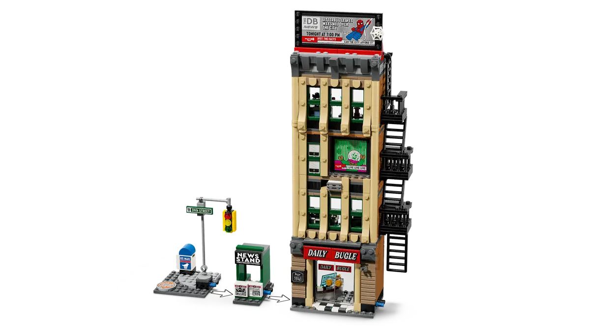 LEGO 76342 Marvel Spider-Man vs. Mysterio: The Daily Bugle | 781 PCS