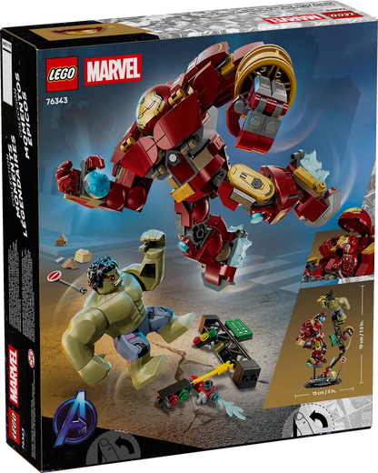 LEGO 76343 Marvel Epic Battle: Hulkbuster vs. The Hulk | 413 PCS