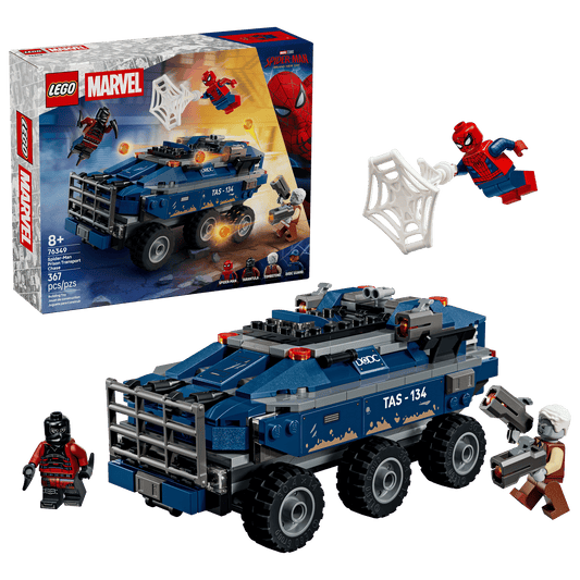 LEGO 76349 Marvel Spider-Man Prison Transport Chase | 367 PCS