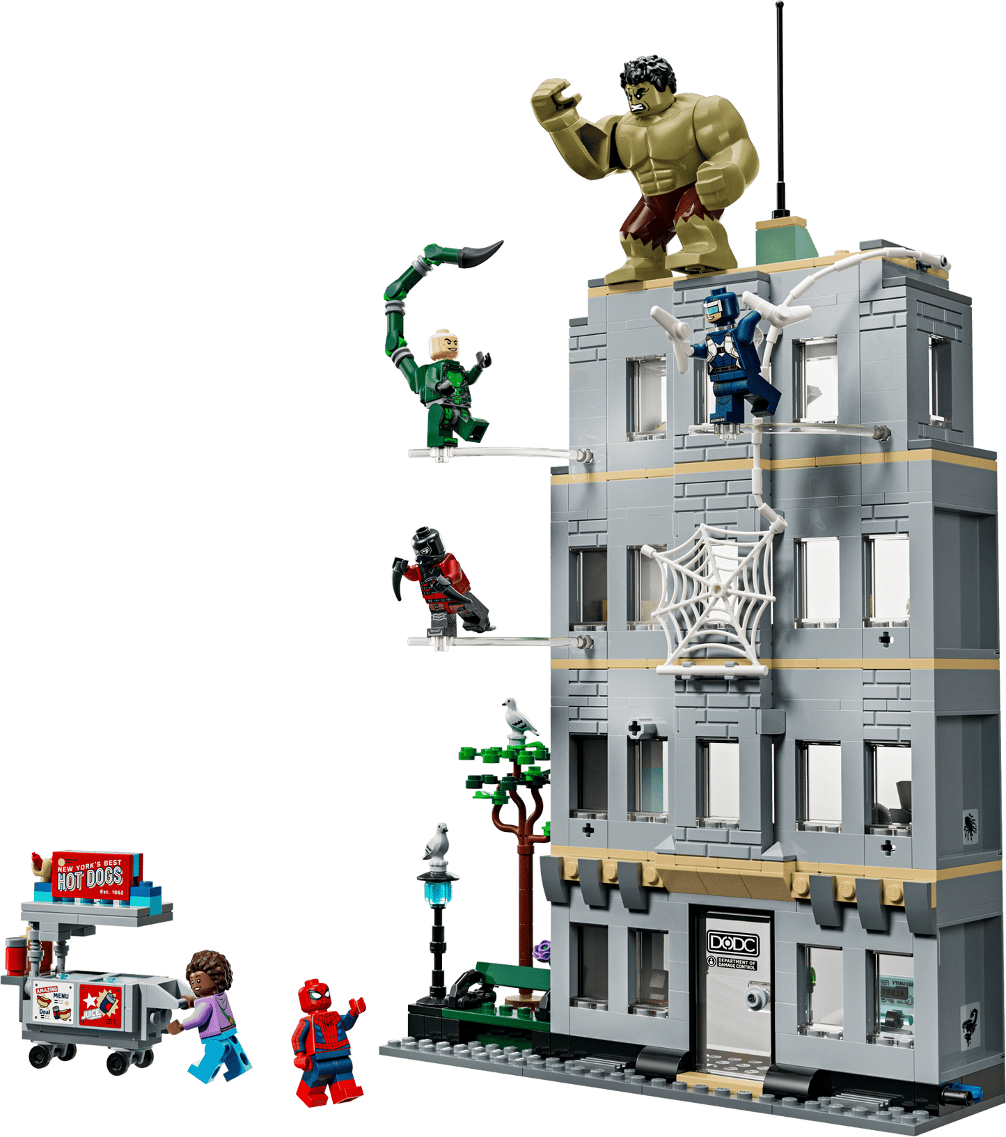 LEGO 76350 Marvel Spider-Man vs. Hulk Epic Clash | 534 PCS