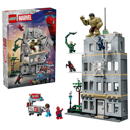 LEGO 76350 Marvel Spider-Man vs. Hulk Epic Clash | 534 PCS
