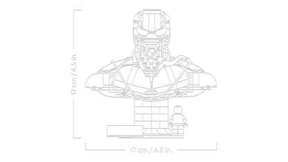 LEGO 76356 Marvel Venom Bust | 413 PCS