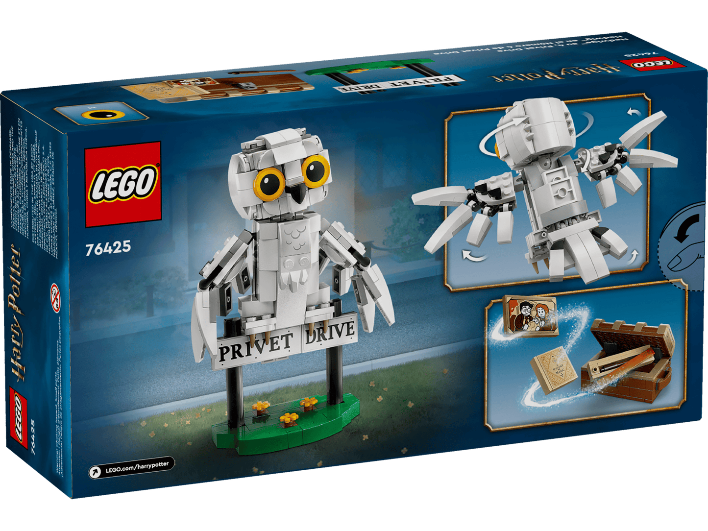LEGO 76425 Harry Potter Hedwig™ at 4 Privet Drive | 337 PCS