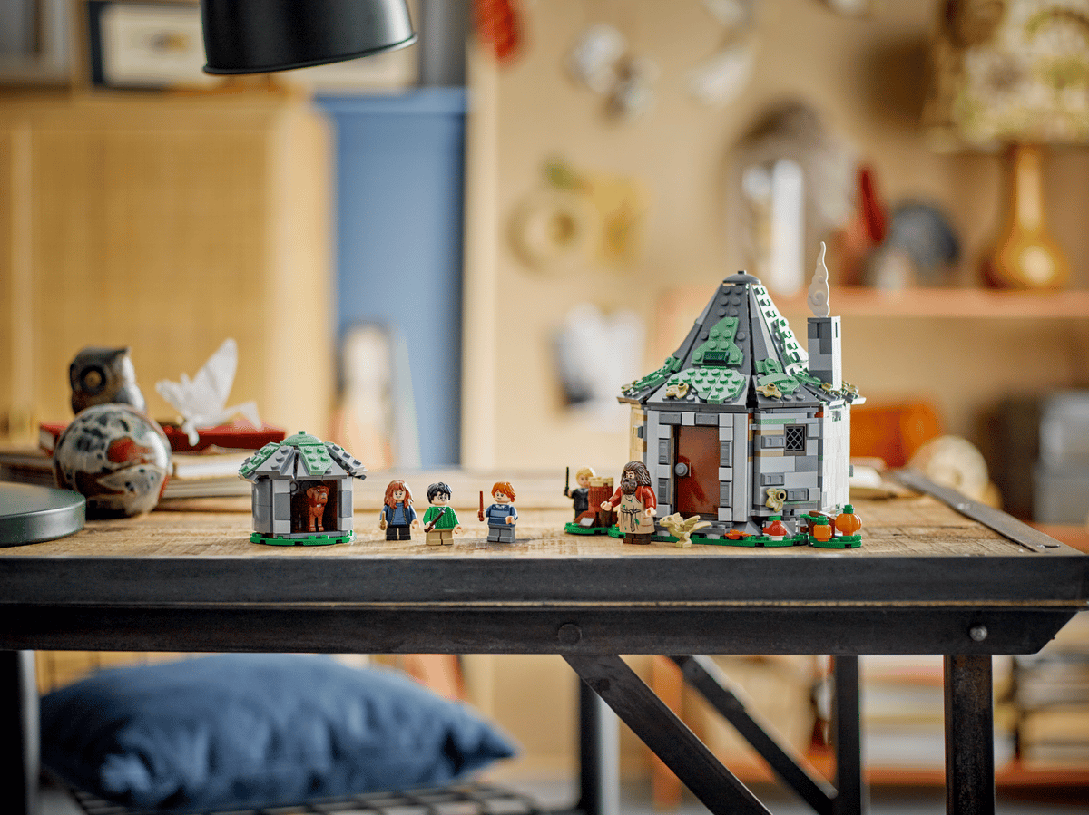 LEGO 76428 Harry Potter Hagrid's Hut: An Unexpected Visit | 896 PCS | Retired