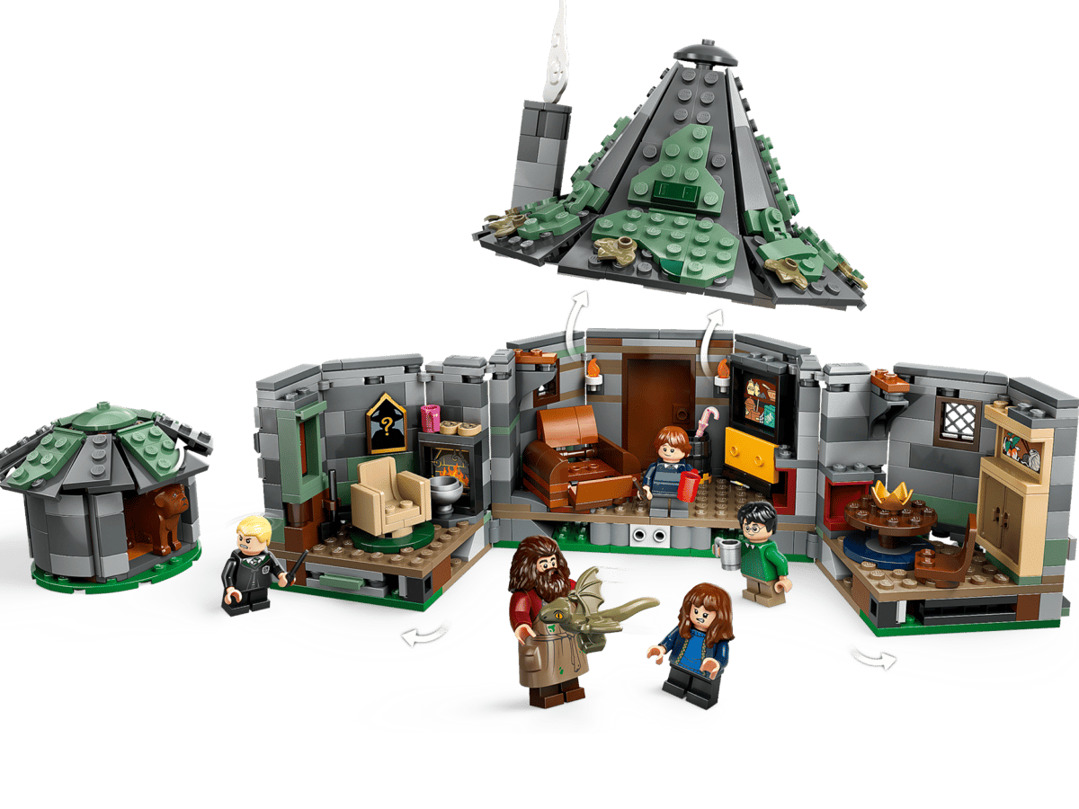LEGO 76428 Harry Potter Hagrid's Hut: An Unexpected Visit | 896 PCS | Retired