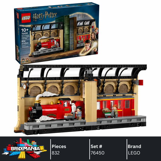LEGO 76450 Harry Potter Book Nook: Hogwarts™ Express | 832 PCS