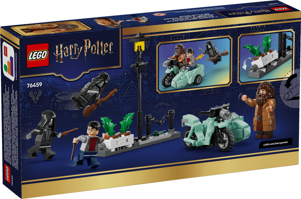 LEGO 76459 Harry Potter Hagrid™ & Harry's Privet Drive Escape | 124 PCS