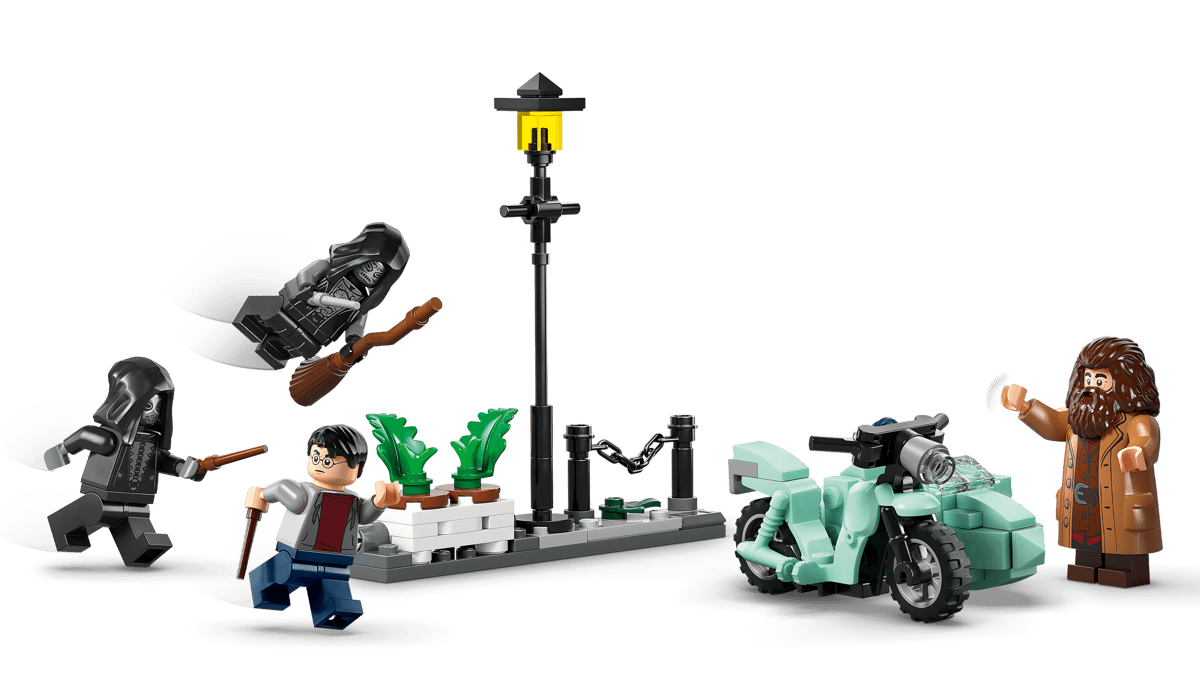 LEGO 76459 Harry Potter Hagrid™ & Harry's Privet Drive Escape | 124 PCS