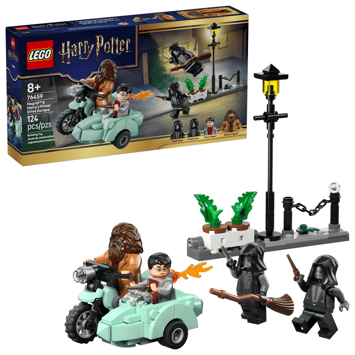 LEGO 76459 Harry Potter Hagrid™ & Harry's Privet Drive Escape | 124 PCS