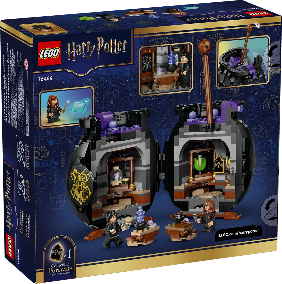 LEGO 76464 Harry Potter Cauldron: Secret Potions Classroom | 652 PCS
